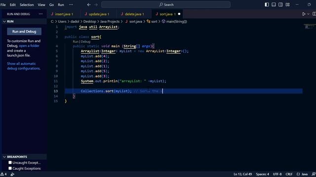 Java Programming // Sort a value in a set of array смотреть онлайн