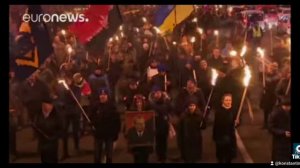 Факельное шествие в Украине