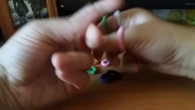 Задания с цветными резиночками. Полезно всем. смотреть онлайн