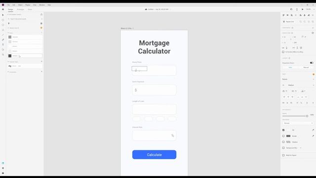 #DailyUI No.4 Mortage Calculator смотреть онлайн