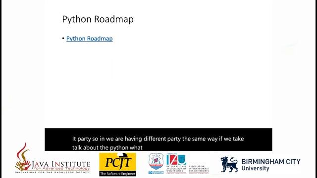 PYTHON Part 01 | Virtusa and Java Institute | Industrial Training 2022