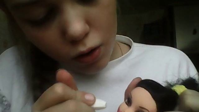 Мейкап для куклы на Хеллоуин! смотреть онлайн