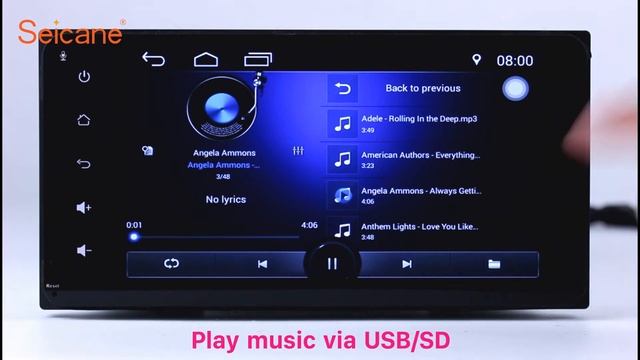 7 inch HD Touch Screen Universal Radio GPS Navigation Car Stereo For Toyota with Bluetooth Music смотреть онлайн