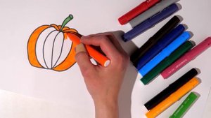 Как рисовать легко и быстро  Овощи? Рисуем овощи для детей