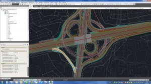 Проектирование съезда многоуровневой развязки (часть2).
