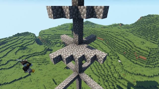 Minecraft: How to Build Twin Tower using Lava & Water