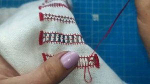 Вишивка. Урок 6. Мережка. Жучок.