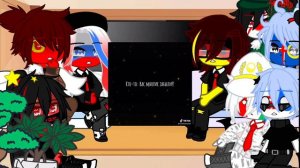||Реакция стран на 3 Рейха, (тройку злодеев тоже) СССР||•(Countryhumans /Коунтрухуманс) ||•