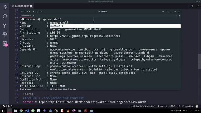 [GNOME 3.26] Get GNOME.Next on Arch Linux TODAY! | Pre-Release Video :p смотреть онлайн
