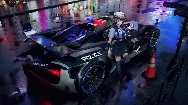 Police Anime Girl ( Wallpaper Engine )-=-