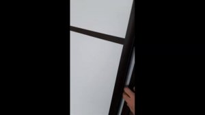 гардеробная в нишу с дверями купе