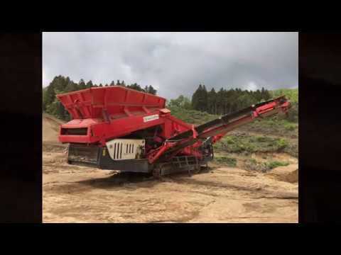 Cамоходный мобильный грохот Sandvick QE340