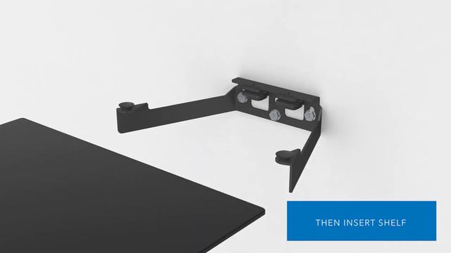 A/V Component Wall Mounted Glass Shelf | MI-895 (Installation) смотреть онлайн