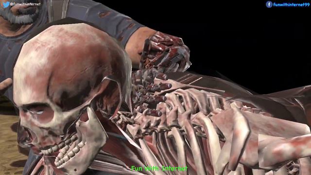 MK Mobile Dark Fate TERMINATOR All Characters X Rays Swap | Mortal Kombat Mobile Terminator