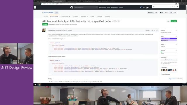 .NET Design Reviews GitHub Triage смотреть онлайн