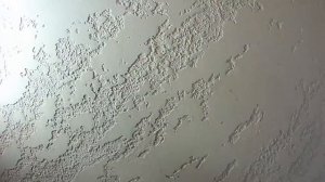 Травертин из простой шпатлёвки под "венецией".Venetian plaster from a simple putty.