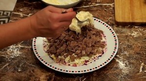 САЛАТ с ГОВЯДИНОЙ и ЧЕРНОСЛИВОМ!!!