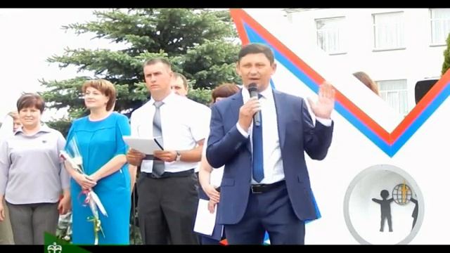 На территории Засосенской СОШ состоялось открытие стелы. 31.05.2019 смотреть онлайн