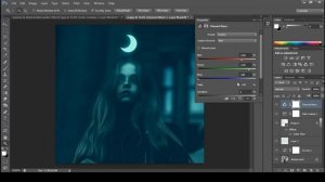 Neon Moon Effect Photoshop | Neon Glow Effect Tutorial 2020