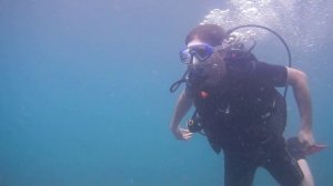 Дайвинг, наше первое погружение