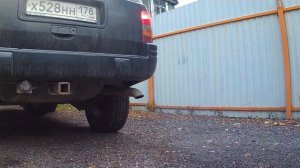 Grand Cherokee ZJ v8 5.2 sound muffler. Звук глушителя . Глушак от ГАЗ 53