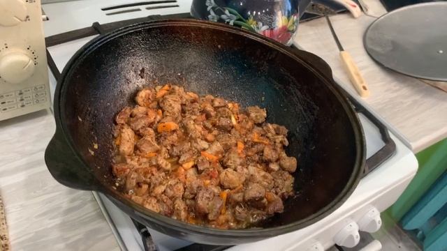 Тушеная картошка с мясом смотреть онлайн