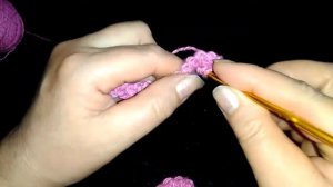 Вязание завитка  в лево и в право, на основе тесьмы " гусеничка".Урок 26.Вязание крючком.