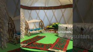 идеи поделок Казахстан юрта постройка