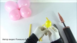 КАК СДЕЛАТЬ ПРОСТУЮ БАБОЧКУ ИЗ ВОЗДУШНЫХ ШАРИКОВ своими руками How to Make an Easy Balloon Butterly