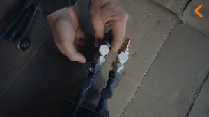 Внутрипольные конвекторы Techno в деревянном доме