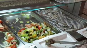 Шведский стол. Обед в санатории Южное Взморье. 06.05.2021г.