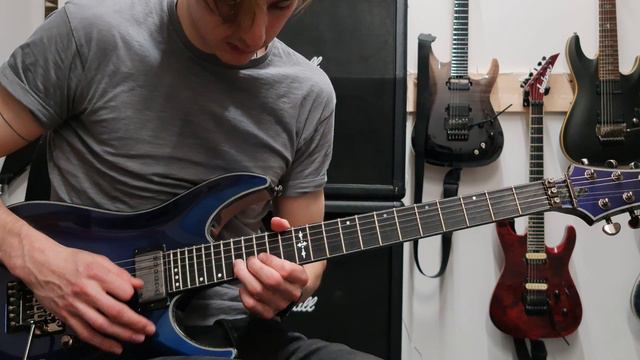 Ozzy Osbourne - Crazy Train guitar solo cover смотреть онлайн