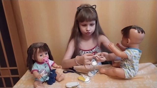 Распаковка обуви для куклы Беби Бон с Aliexpress ? смотреть онлайн