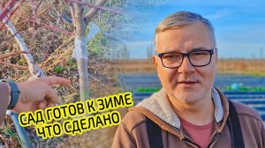 Сезон закрыт. Сад с нуля готов к зимовке. Что сделал для сада