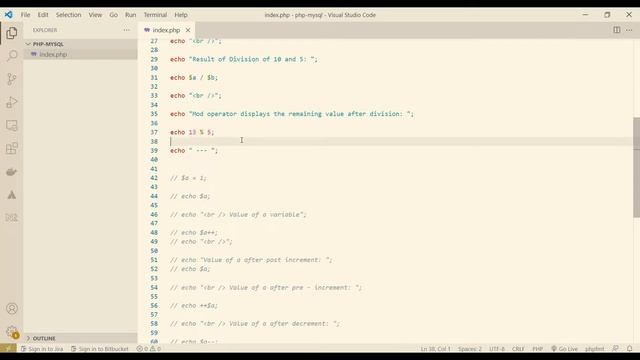 How to use operators in php | PHP MySQL Tutorial