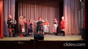 "Военная Матаня" частушки  в исп. ансамбля "Древляне" 2020г