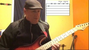 B B  King Thrill Is Gone Solo Lesson-Guitar Tutorial With Tab