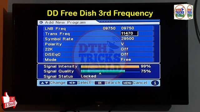 DD Free Dish All channel Setting | mpeg2 set top box में एक Setting से Add करो सभी चैनल Free смотреть онлайн