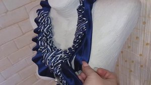 Украшение из галстука