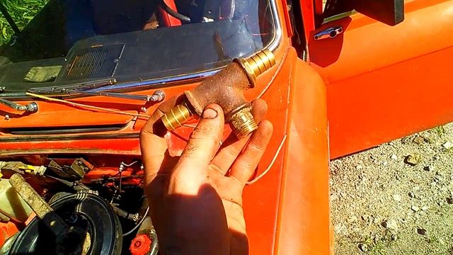 Запитка печки с гбц Москвич 2140 смотреть онлайн