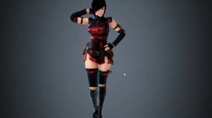 BDO - Kunoichi looks gorgeous in this Fortuna armor set