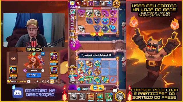 Rush Royale - Missões para biscoito l Feliz Natal!!! l Gameplay português PT-BR смотреть онлайн