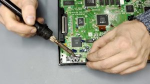 3DO RGB + 240p mod. Установка мода на Panasonic FZ-10