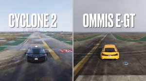 COIL CYCLONE 2 vs OBEY OMMIS e-GT #grandtheftauto