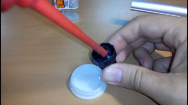 Ремонт штатива. Loctite 3430 - двухкомпонентный клей. смотреть онлайн