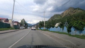 Чемальский тракт, село Узнезя  Горный Алтай август 2023г.