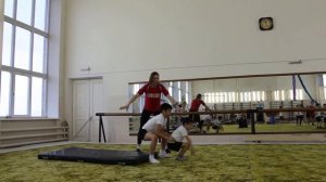 Тренировка группы 4-12 лет. Парная акробатика