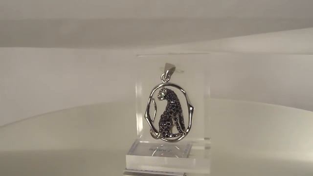 подвеска кошка с черными цирконами - serebrim.ru смотреть онлайн