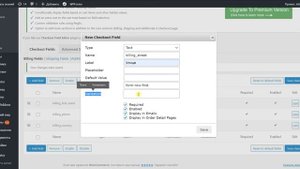 Установка и работа с плагином Checkout field editor