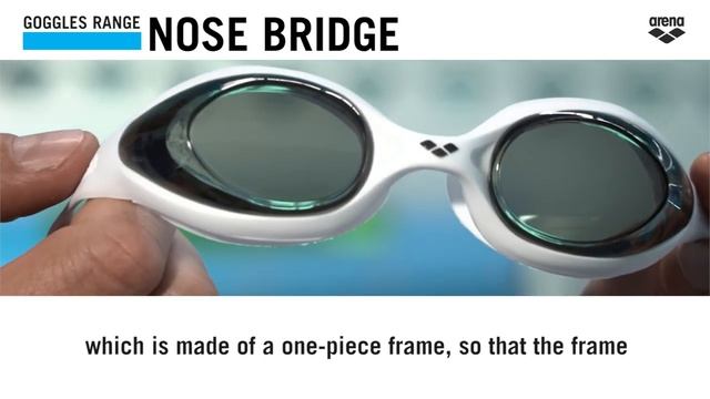 arena swim goggles: the 3 types of nose bridges смотреть онлайн